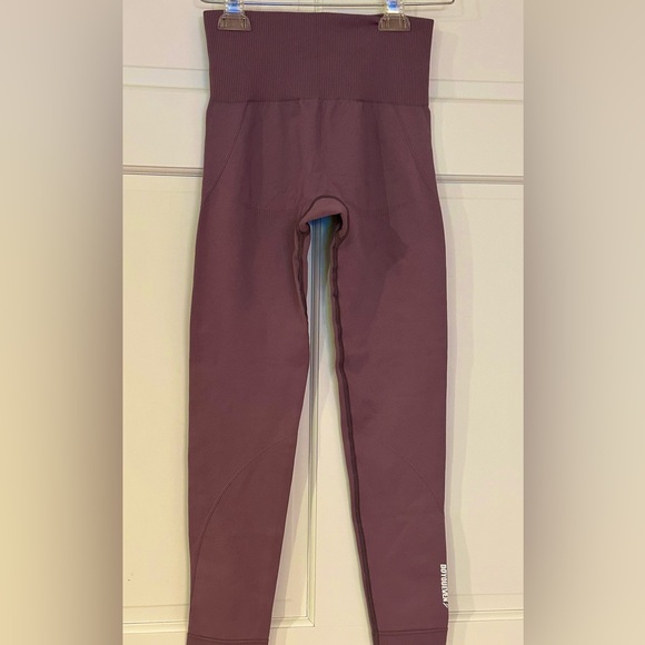 DOYOUEVEN hyper flex seem less leggings dusty rose color Sz M - Picture 4 of 8